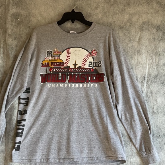 Gildan Other - LVSSA/SSUSA WORLD MASTER CHAMPIONSHIP IN VEGAS 2012 T SHIRT L SLEEVES SZ L